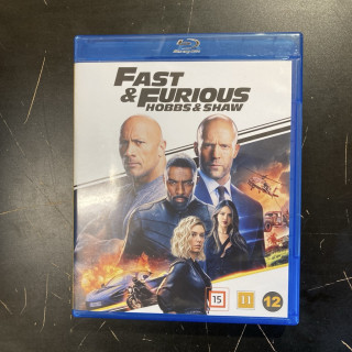 Fast & Furious - Hobbs & Shaw Blu-ray (VG+/M-) -toiminta-